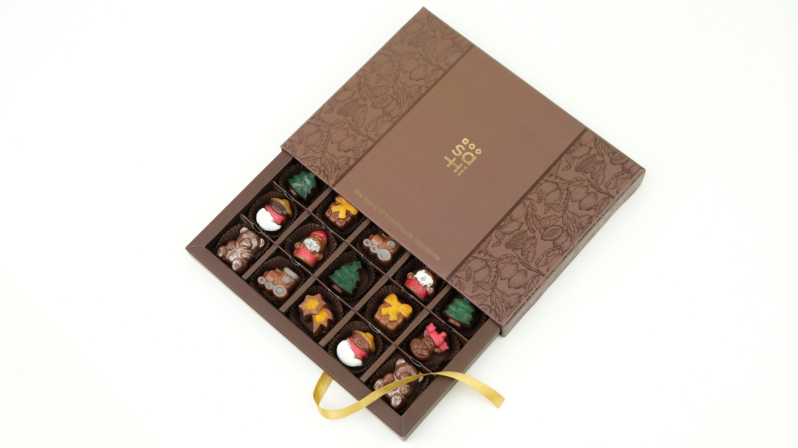 kış temalı çikolata